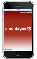 Une application Iphone pour La Montagne