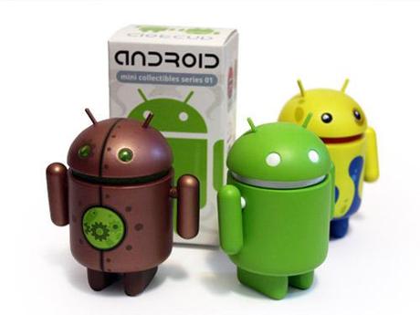la mascotte Android design et Custom
