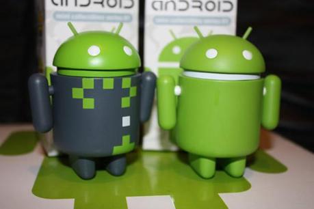 la mascotte Android design et Custom