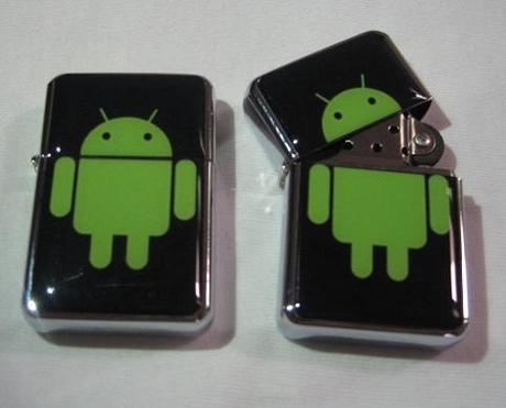 la mascotte Android design et Custom