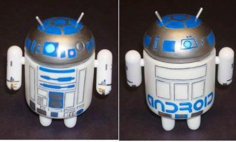 la mascotte Android design et Custom