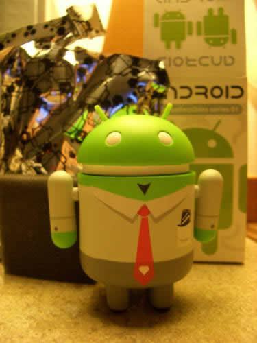 la mascotte Android design et Custom