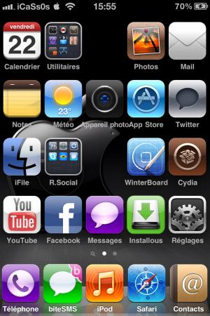 Tetra HD : thème HD pour iPhone 4 et iPod Touch 4G
