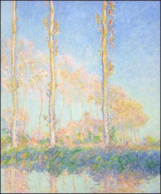 Monet - Peupliers, automne, 1891