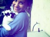 Demi Lovato Trop mignonne avec lapin