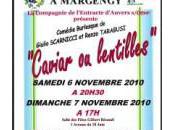 Théâtre Margency Caviar lentilles