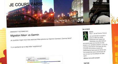 Nouveaux blogs : Objectif triathlon & Je Cours Paris