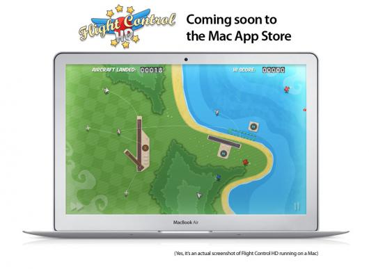Flight Control : bientôt sur Mac par le nouvel App Store