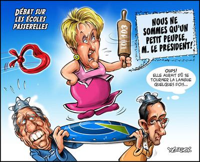 Caricatures : semaine du 17 octobre 2010
