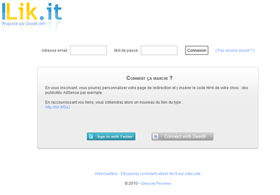 Rentabilisez vos liens avec ilik.it