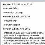 Accusés de réception : iPhoneDelivery et iOS4.1