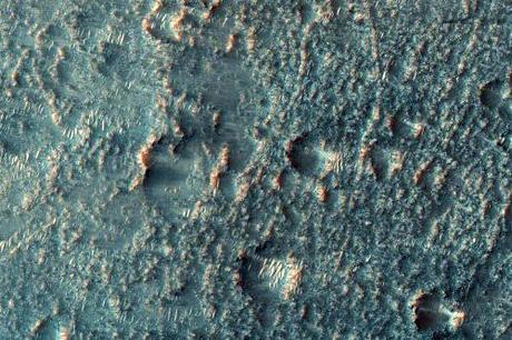 Carbonates on Mars Présence de carbonates dans un cratère martien