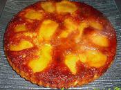Gâteau renversé poires-coco