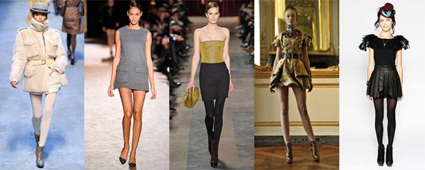 Hermès - Stella Mc Cartney - Akris - Alexander Mc Queen - Anna + Olivia - Quelle hauteur de jupe pour cet hiver?