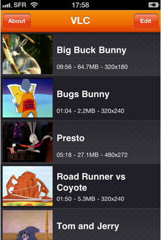 VLC pour iOS ENFIN DISPO !!!!!!!!