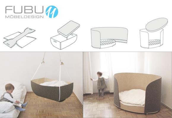 FUBU11 // cradle and bed for babies & kids