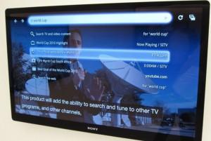 La télévision Internet de Sony