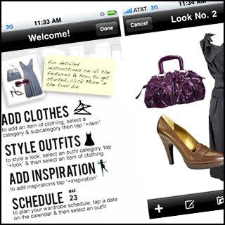Une application iPhone pour organiser sa garde-robe !