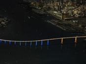 Coronado Bridge repeint lumière