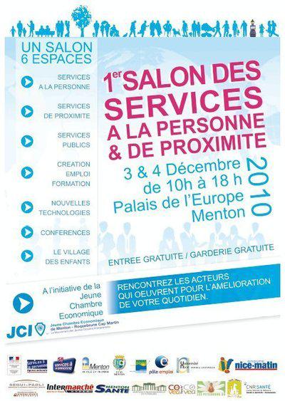 Salon des Services à la Personne et de Proximité à Menton