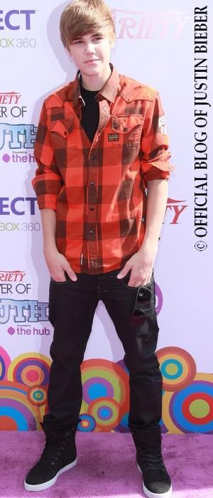 Justin Bieber : Récompensé au Variety's Power of Youth Philanthropy Award