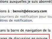 Facebook, participez plus discussions groupe