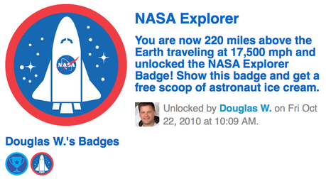 foursquareSpace Il foursquare dans l’espace