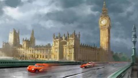 Cars 2 ... Le studio Pixar dévoilent 4 planches de dessins