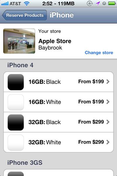 L’iPhone 4 blanc disponible en réservation !