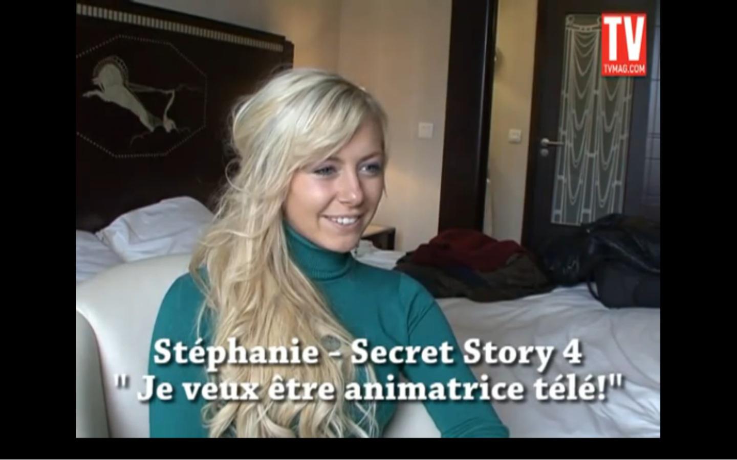 Secret story 4 – Interview de Stéphanie pour TVMag ! (VIDEO)
