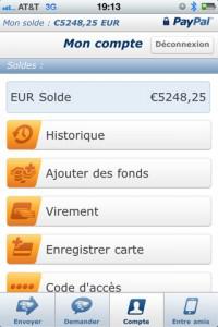 AppStore | Paypal passe en 3.0, avec les notifications push