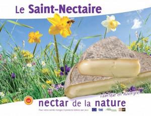 Pub : le Saint-Nectaire, le nectar de la nature