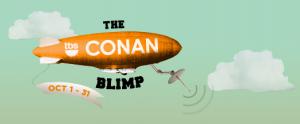 conan blip 300x124 «Conan Blimp», un ballon ultra connecté pour la nouvelle émission de Conan O’Brien 
