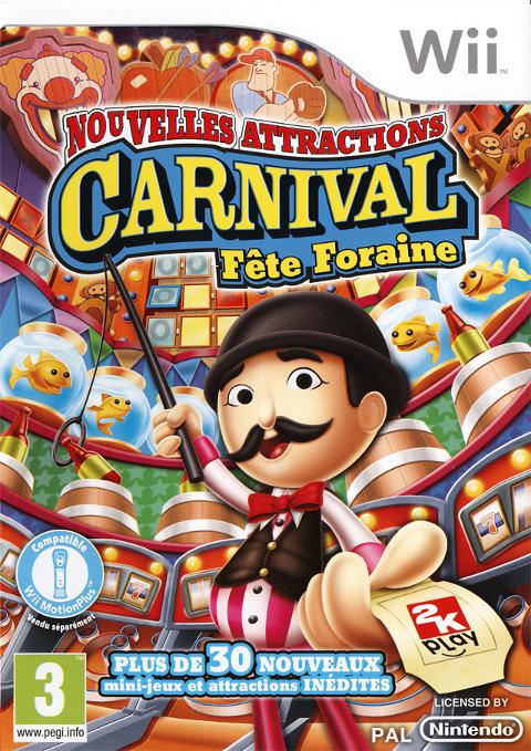 Carnival Fête Foraine Nouvelles Attractions (Wii) ... On la testé