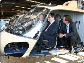Gouvernement et hélicoptères, le discours de Marignane en 2007
