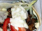 Gyros Sandwich Grec pain oriental