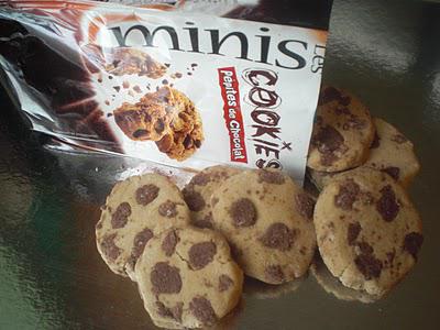 Minis cookies mousse