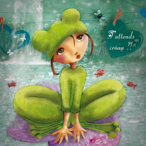 Les cartes postales 123 grenouilles sont arrivées !