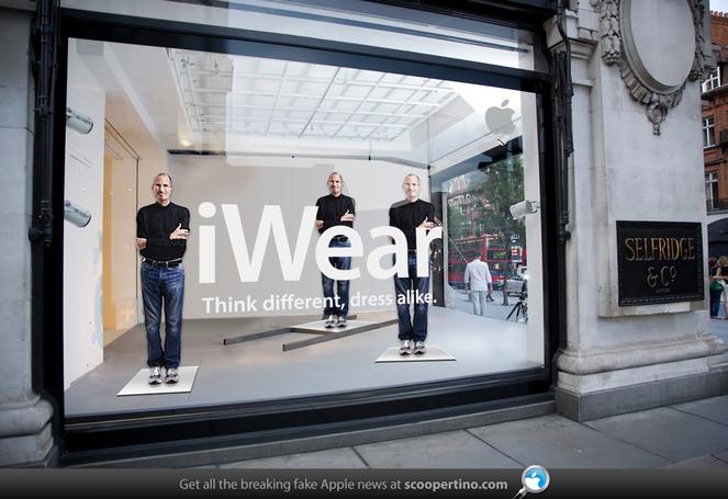 [Exclu]Steve Jobs lance iWear (disponible dès maintenant)...