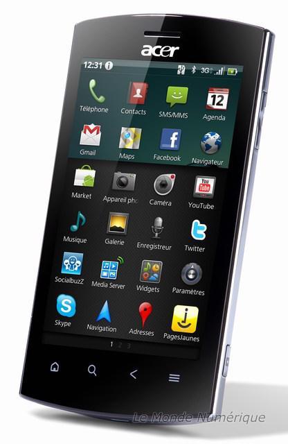 Acer passe son smartphone Liquid en version métal