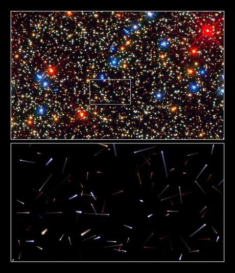 Au centre d'Omega Centauri Au centre d'Omega Centauri