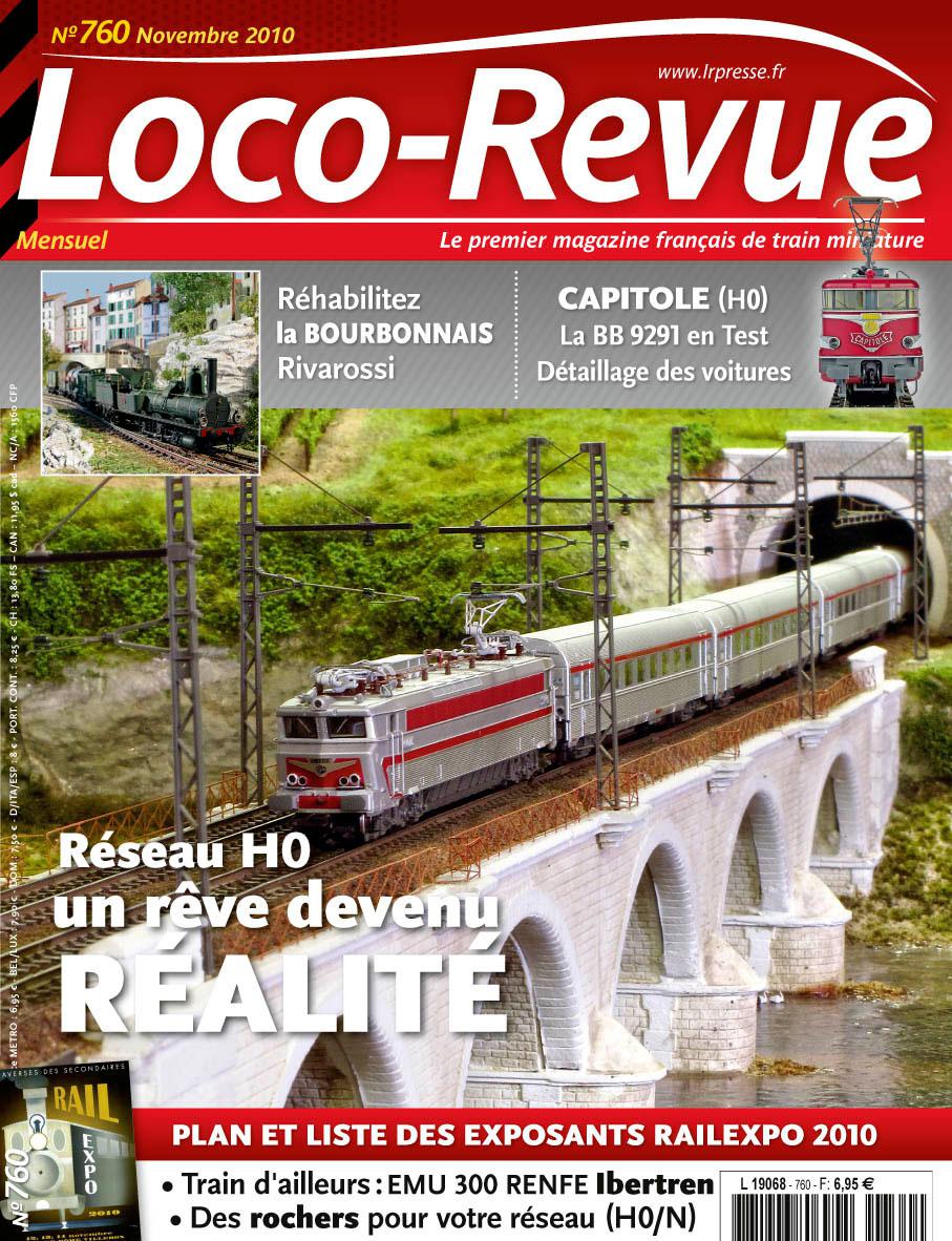 Loco-Revue 760, Novembre 2010