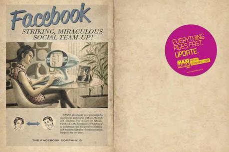 facebook-maximidia-ok Publicités des réseaux sociaux old school par maximidia