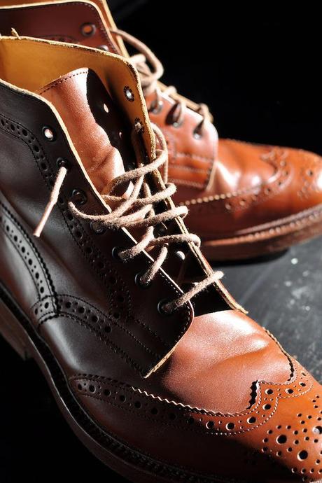 Tricker’s – Bottes full brogues Stow