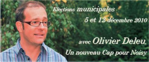 Deux questions à Olivier DELEU, candidat aux élections municipales partielles de Noisy-le-Sec