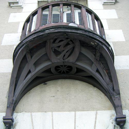 Les balcons du charpentier de Perrusson (37)