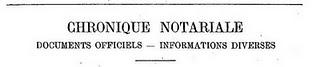 UN NOUVEAU NOTAIRE AU PUY 1904