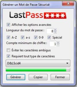 Ma gestion de mots de passe