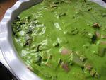 Gratin de bettes de Jacotte, sauce verte et jambon Ietaler_sauce