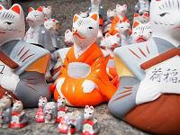 kitsune, renard messager de la déesse Inari